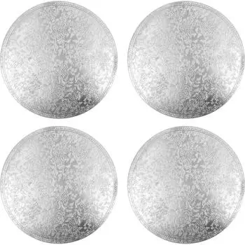 Набор сервировочных салфеток Nouvelle Серебро 9903311-2-Н4