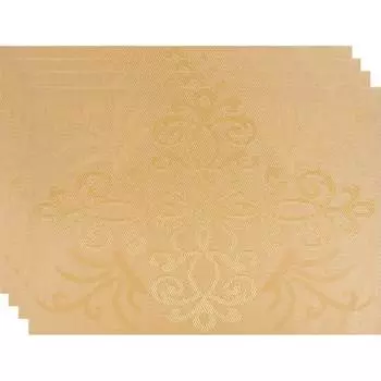 Набор сервировочных салфеток Nouvelle Золотой узор 9903103-Н4
