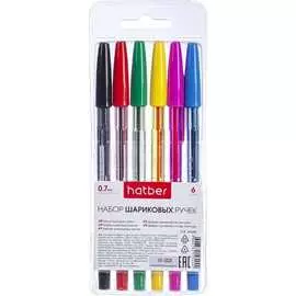 Набор шариковых ручек Hatber 040248