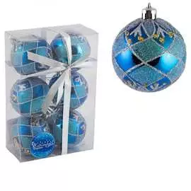 Набор шаров волшебная страна pbd6-6-882-b, 6 см, 6 шт., 101777