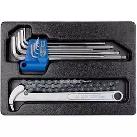 Набор шестигранников Г-образных и съемник масляных фильтров KING TONY 9-20110MR