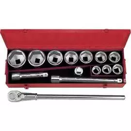 Набор шестигранных головок и аксессуаров AmPro