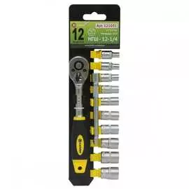 Набор шестигранных головок Калибр НГШ-12-1/4 00000075597