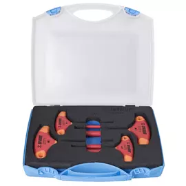 Набор т-образных изолированных шестигранных ключей Unior