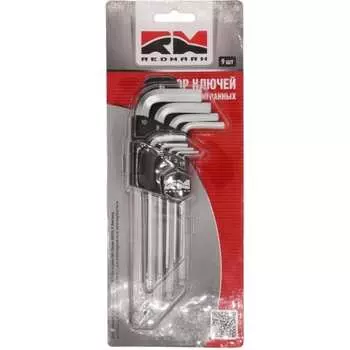 Набор шестигранных с шаром ключей REDMARK RM93301