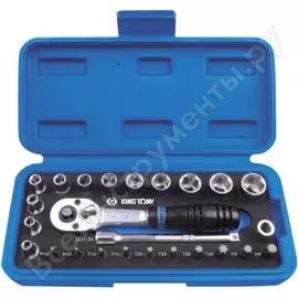 Набор торцевых головок KING TONY 2525MRE