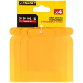 Набор шпателей STAYER Япончик 1010-H4