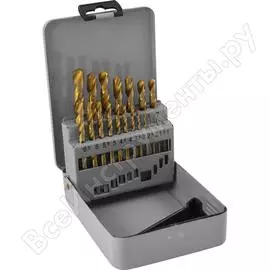 Набор спиральных сверл по металлу THORVIK TDBS19 52481