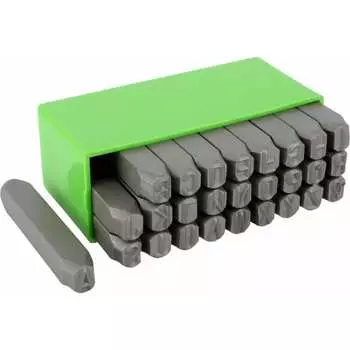 Набор стальных буквенных клейм Beril 553006 14451