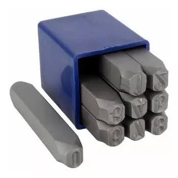 Набор стальных цифровых клейм Beril 551008 12347