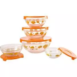 Набор стеклянных салатников IRIT