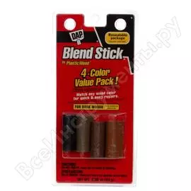 Реставрационный набор карандашей для дерева DAP BLEND STICK 04083