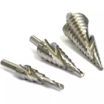 Набор ступенчатых сверл Rockforce RF-44730S(49321)