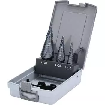 Набор ступенчатых сверл RUKO