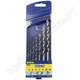 Набор сверл cordless 7 шт. (4-12 мм) irwin 10501940