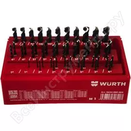Набор сверл din338 (55 шт; 1-13 мм; hss) wurth 0624000002060 1