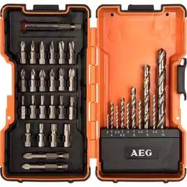 Набор сверл и бит AEG