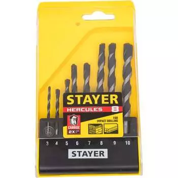 Набор сверл по бетону STAYER Professional Hercules 2915-H8_z02