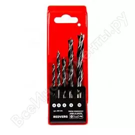 Набор сверл по дереву REDVERG 600181 6621138