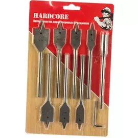 Набор перовых сверл по дереву Hardcore 160009