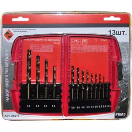 Набор сверл по металлу Энкор