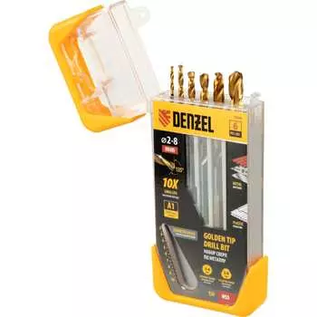 Набор сверл по металлу Denzel 72300