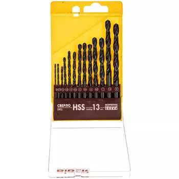 Набор сверл по металлу Biber Стандарт 74132 тов-042028