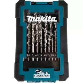 Набор сверл по металлу Makita D-67549