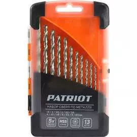 Набор сверл по металлу Patriot 815010104