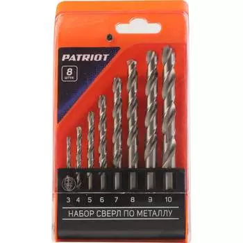 Набор сверл по металлу Patriot