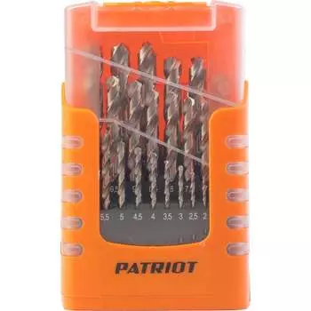 Набор сверл по металлу Patriot 815010546