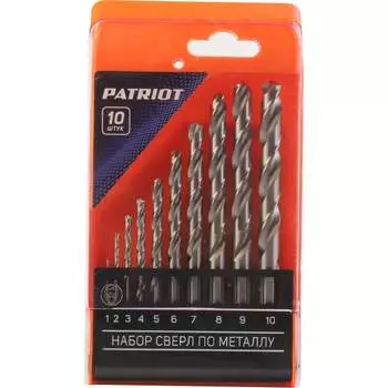 Набор сверл по металлу Patriot