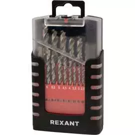 Набор сверл по металлу REXANT