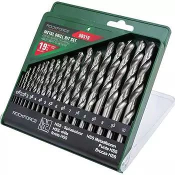 Набор сверл по металлу Rockforce RF-DBS19(29135)