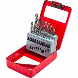 Набор сверл по металлу Сервис Ключ 1-10 мм через 0,5 мм 72388