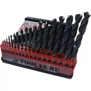 Набор сверл по металлу TOOLAS 13010