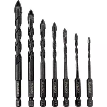 Набор сверл по стеклу и керамике RAGE Quadro-X 550127