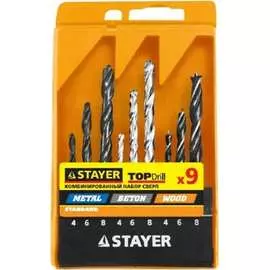 Набор сверл STAYER