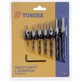 Набор сверл ТУНДРА 4506447
