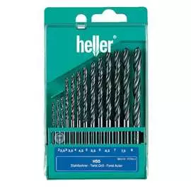 Набор свёрл по металлу hss-r 13 шт. heller 17734
