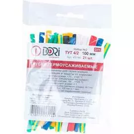 Набор термоусаживаемых трубок DORI ТУТ 4/2 45144