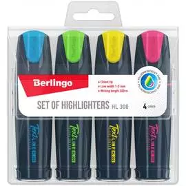 Набор текстовыделителей Berlingo Textline HL300 T3020