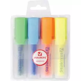 Набор текстовыделителей BRAUBERG FLUO 150403