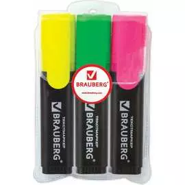 Набор текстовыделителей BRAUBERG Contract 150395