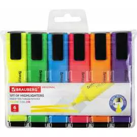 Набор текстовыделителей BRAUBERG ORIGINAL NEON 152216
