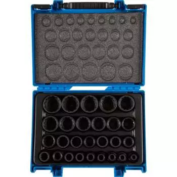 Набор торцевых 12-гранных головок ударных KING TONY 4827MP