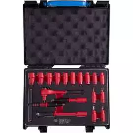 Набор торцевых диэлектрических головок KING TONY 25VE01MRV