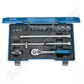 Набор торцевых головок (16 шт; 6-19 мм; 3/8dr) gedore 6240200