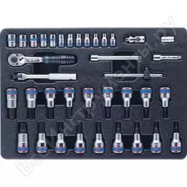 Набор торцевых головок KING TONY 9-7537MR