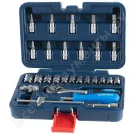 Набор торцевых головок 28 предметов koruda kr-2028